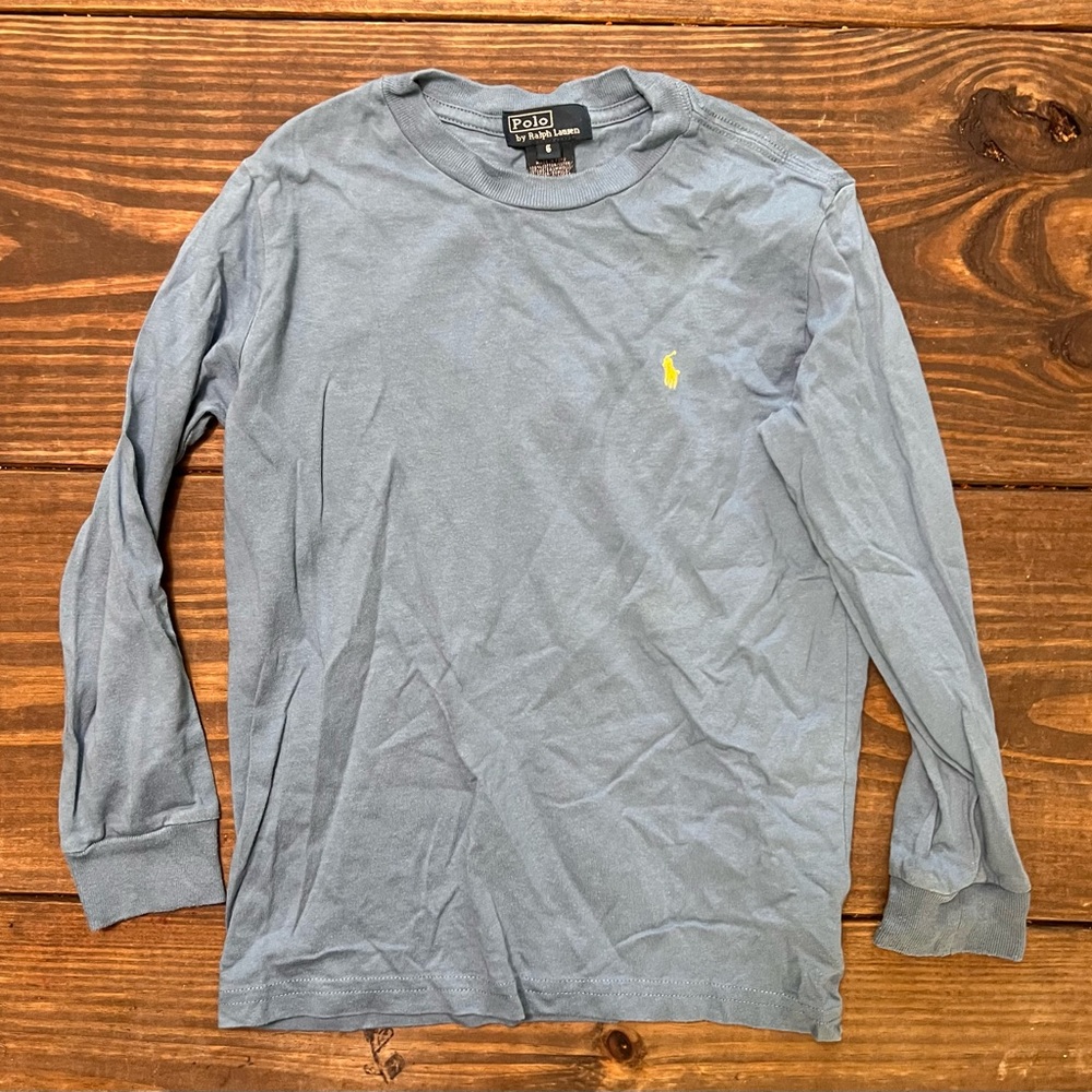 Youth Boys Ralph Lauren Polo Long Sleeve T-Shirt